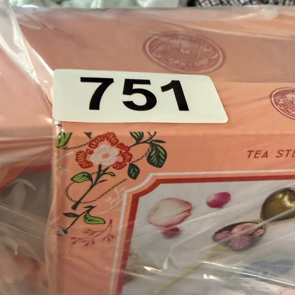 Bridgerton Tea Steeper and Cream & Sugar Set Regencycore Shabby Chic Tea Party